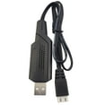 thumbnail image 5 of guohui 2xDrone 2S 7.4V Battery Charger Charging Cable Line USB Connection Cable , Black, 2 Pcs, 5 of 7