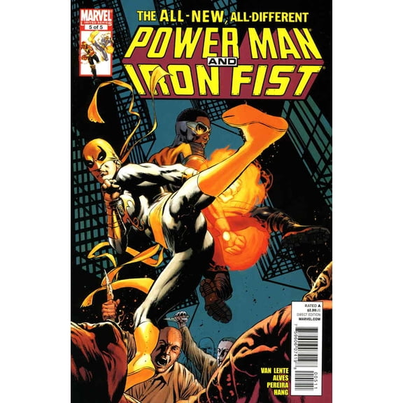 Power Man and Iron Fist (2nd Series) #5 VF ; Marvel Comic Book
