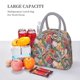 thumbnail image 5 of Disketp Tropical Fruit Bolsa Térmica para Almuerzo, Lonchera con Abertura Amplia y Gran Capacidad, Organizador Reutilizable para Mujeres, Hombres y Adultos, 5 of 6