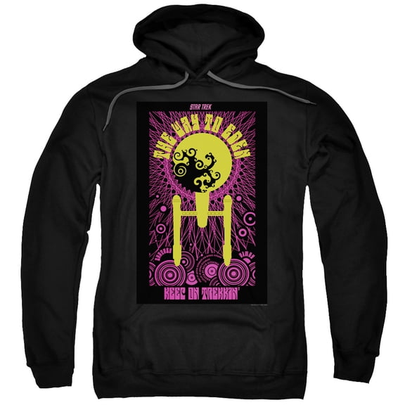Star Trek Tos Episode 75 Adult Pullover Hoodie Sweatshirt Black