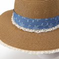 thumbnail image 6 of Gyujnb Wide Brim Bow Sun Hat for Beach Summer Travel Hat, 6 of 9