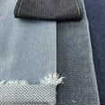 thumbnail image 2 of 10 oz Denim Fabric by The Yard - 60" Wide x 108" Long (1 Yard) | Cotton Jean Material for Sewing & Crafting | Washed Navy Blue (Light Blue), 2 of 4