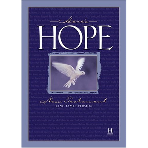 Pre-Owned Here's Hope: New Testament (King James Version), 9781558192317, 155819231X, Paperback,