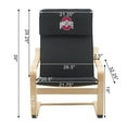 thumbnail image 3 of Imperial Ohio State Buckeyes Bentwood Accent Chair, 3 of 6