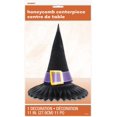 thumbnail image 2 of 11" Witch Hat Halloween Centerpiece Decoration, 2 of 2