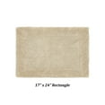 thumbnail image 3 of Better Trends 17" x 24" Premium Bathroom Rugs 100% Cotton Soft Reversible Tufted Bath Mat Water Absorbent Bath Rug Ideal for Bathroom Shower and Tub Use (Sand) Edge Collection, 3 of 4