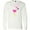 AA-White, variant on Inktastic Cute Pink Baby Flamingo Long Sleeve T-Shirt