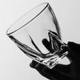 thumbnail image 3 of LUXU Whiskey Glasses(Set of 4)-10 oz Twisted Scotch Glasses,Premium Old Fashioned Glasses,Clear Crystal Bourbon Rock Glasses,Large Bar Glasses,Unique Glassware Tumblers for Cocktails, 3 of 3