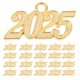 thumbnail image 1 of 100 colgantes de borlas de graduación de 2025, de metal, con el número 2025, para joyería., 1 of 7