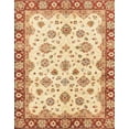 thumbnail image 1 of Ahgly Company Machine Washable Indoor Rectangle Abstract Brown Gold Area Rugs, 2' x 4', 1 of 7