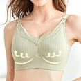 thumbnail image 2 of Vetsdori Womens Breastfeeding Nursing Bras Bralette Pumping Maternity Bras Wireless Soft Everyday Cozy Bra for Women Breathable, 2 of 7