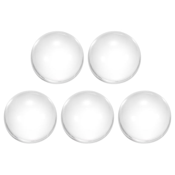Clear Acrylic Contact Juggling Ball for Beginners - 2 inch(50mm), 5 Pack