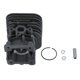 thumbnail image 1 of Kit de pistón de cilindro de metal resistente y duradero para Husqvarna 124 125C 125E 125L 125LD 125R 125RJ 128C, 1 of 8