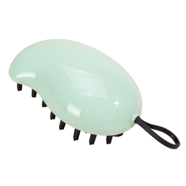 Cepillo de champú para masaje del cuero cabelludo Peine masajeador de cabello ergonómico de mano Mujeres y niños