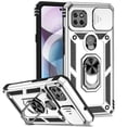 thumbnail image 4 of Estuche GANGXUN para Motorola Moto One 5G Ace, soporte giratorio 360°, estilo mecánico y magnético, 4 of 5