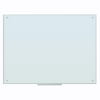 U Brands 36 x 48 in. Glass Dry Erase Board, Whiteboard, Frosted White Surface