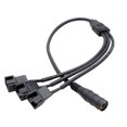 thumbnail image 3 of 1PCS DC 5.5*2.1 mm Female 1 to 1 2 3 4 12V 4Pin PWM Fan Adapter Power Supply Connector Cable, 3 of 6