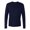Midnight Navy, variant on Next Level Unisex Cotton Long Sleeve T-Shirt 100% Combed Ring-spun Cotton Crewneck Tee Shirts (Black , S)