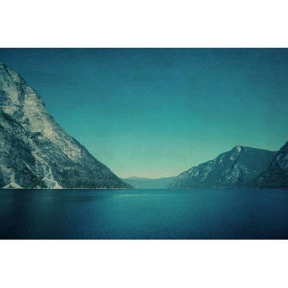 "Mountain Blues" by Ingrid Beddoes Painting Print on Wrapped Canvas