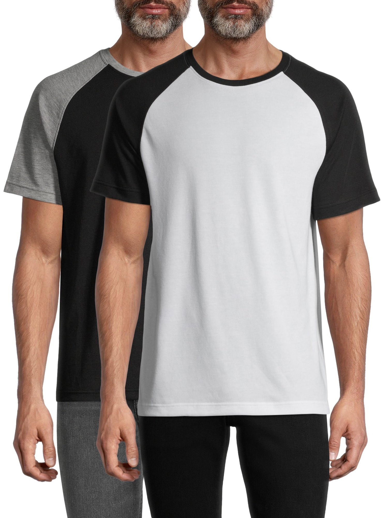 2 Pack George Men s Short Sleeve Raglan T Shirt in Estonia at 45 Rating 5