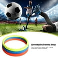 thumbnail image 4 of 5 Uds Anillos Agilidad Velocidad Fútbol Equipo Entrenamiento Deportivo (40cm), 4 of 8