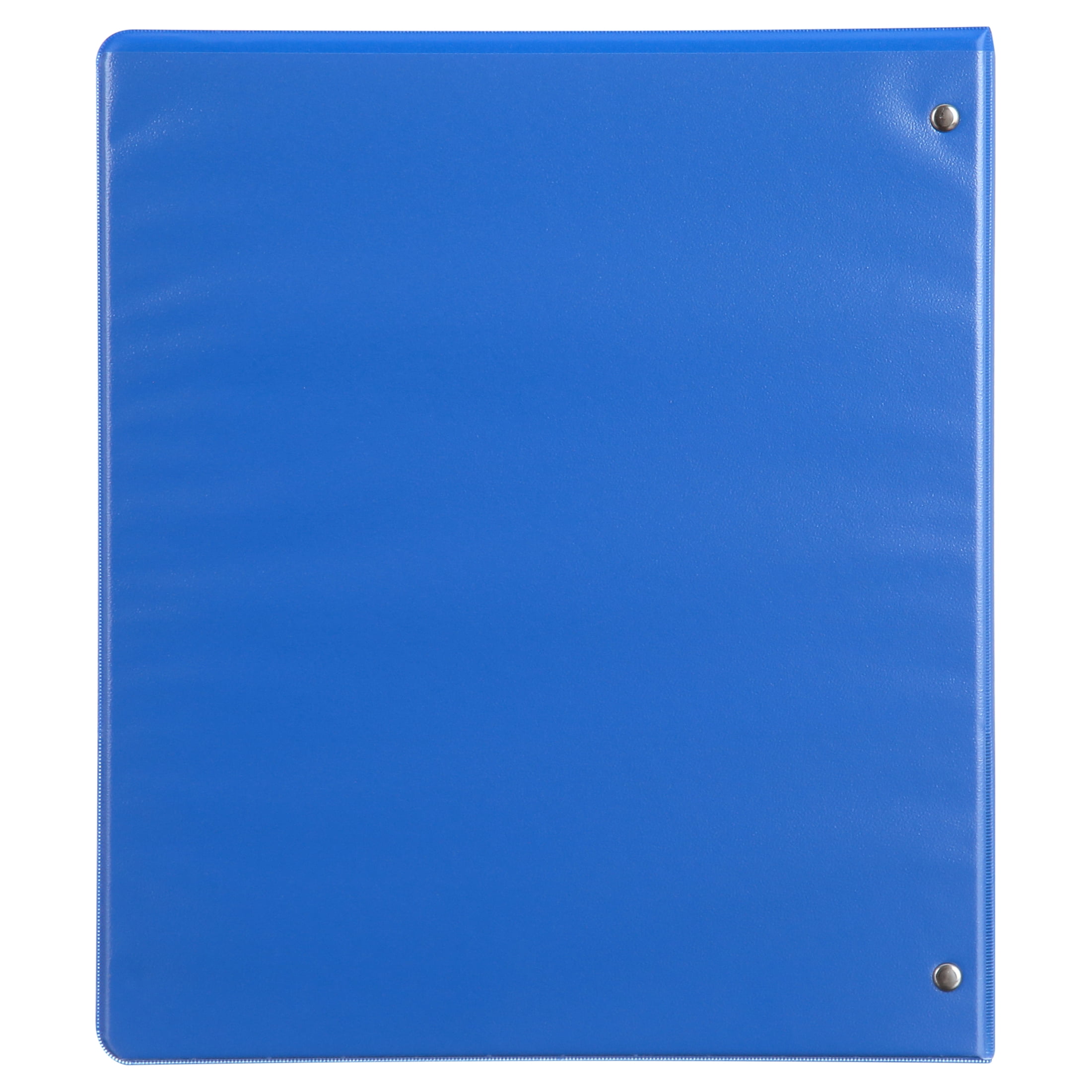 Pen + Gear 0.5 inch 3-Ring Durable View Binder,  Slant D-Ring,  Blue, 4 Pack