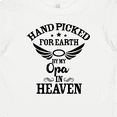 thumbnail image 4 of Inktastic Handpicked for Earth by My Opa in Heaven with Angel Wings Boys or Girls Baby T-Shirt, 4 of 5