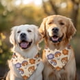 thumbnail image 2 of Dog Bandana 2 Pack,Colorful Mushroom Star Dark Pattern Bandanas for Dogs,Cat Bandana,Small/ Large Dog Bandana 2 Size,Dog Bandanas, 2 of 6