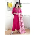 thumbnail image 6 of KLOSIA Women Embroidery Kurta and Pant Set with Dupataa - Indian Ethnic Traditional Wear Kurta Set, 6 of 7