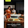 thumbnail image 4 of Food Warming Mat - COLDFILL Folding Electric Warming Tray with 8 TEMP Setting,Rollable & Portable,Silicone Nano-Material,Auto Shut-Off -Versatile Food Warmer for Buffet,Parties,Everyday Use(Green), 4 of 9