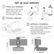 thumbnail image 5 of NexiGo N60 1080p Webcam with Microphone & Privacy Cover, 5 of 6