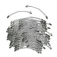 thumbnail image 1 of 200 ganchos para comederos de gallinas, para uso doméstico, accesorios de alimentación para palomas, aves de corral., 1 of 8