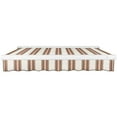 thumbnail image 6 of Awntech Full Cassette Left Motorized Patio Retractable Awning, Brown/Tan/Terracotta, 6 of 7