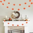 thumbnail image 5 of 4.92 Ft Fall Pumpkin Garland,Halloween Faux Pumpkin Banner,Pre-Assembled Autumn Hanging Garland,Autumn Harvest Pumpkins Garland Banner for Fireplace Mantel Porch Wall Thanksgiving Farmhouse Decor, 5 of 9
