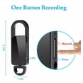 thumbnail image 3 of Blasgw 64GB Voice Recorder Keychain Recorder Audio Voice Recorder Small MP3 Digital Recorder For Lecture Interview Meeting Class Black, 3 of 5
