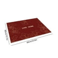 thumbnail image 3 of VOAVEKE Area Rugs for Bedroom Living Room, Soft Shag Carpet, Entry Polka Dots Silk Loop Small Fragrant Wind Foot Mat Doorway Entranceway Foot Cushion, 3 of 5