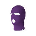 thumbnail image 1 of TopHeadwear 3-Hole Ski Face Mask Balaclava, Purple, 1 of 2