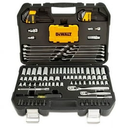 DEWALT Hand Ratchet Wrench Combo 142 Piece Mechanics Tools Kit and Socket Set MM DWMT73802 Walmart