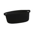 thumbnail image 4 of GUOOL Cotton Rope Basket Shelf Basket for Remotes Key Makeup Holder Container Desk Black, 4 of 9