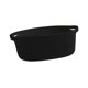 thumbnail image 4 of Cesta de cuerda de algodón, cesta de almacenamiento, cesta organizadora, cesta debajo del estante para maquillaje Negro, 4 of 9