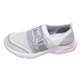 thumbnail image 6 of Rokment Women's Orthopedic Slip on Walking Shoes 2026 Spring Fall Comfortable Casual Mesh Memory Foam Wedge Low Heels Athletic Running Tennis Jogging Nursing Fashion Sneakers Grey Size 6.5, 6 of 7