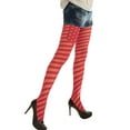 thumbnail image 2 of Angelina Sheer Pantyhose with USA American Flag Pattern Design (1-Pack), 2 of 2