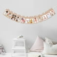 thumbnail image 2 of Worgeous 4 Sets  Baby Photo Frame Banner Baby First Year Birthday Party Decoration, 2 of 8