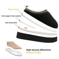 thumbnail image 6 of Vonmay Women's Cozy Platform Slippers, Warm Faux Fleece-Lined Indoor Outdoor Slippers with Anti-Slip Sole, Stylish and Comfortable Winter House Shoes, 6 of 6