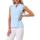 thumbnail image 1 of INSPIRAR CHIC Blusa de Trabajo Básica Sin Mangas con Cuello en V para Mujeres L Azul Cielo, 1 of 6