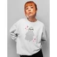thumbnail image 2 of Cute Sloth Sitting. Sweatshirt Women -Image by Shutterstock, Female Medium, 2 of 4