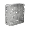 thumbnail image 3 of Caja Electrica Cuadrada Itsa 4X4 Galvanizada 1/2" 3/4", 3 of 3