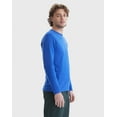 thumbnail image 2 of Hanes Men's Long Sleeve T-Shirt Tee Perfect-T Lightweight Soft Crewneck S-3XL, 2 of 10