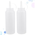 thumbnail image 3 of MERRYHAPY 2Pcs Salad Dressing Container Plastic Clean Kitchen Use for Home Use, 3 of 8