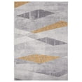 thumbnail image 2 of Abani Laguna Collection Multi Triangle Faded 5' x 8' Yellow Grey Abstract Area Rug, 2 of 5